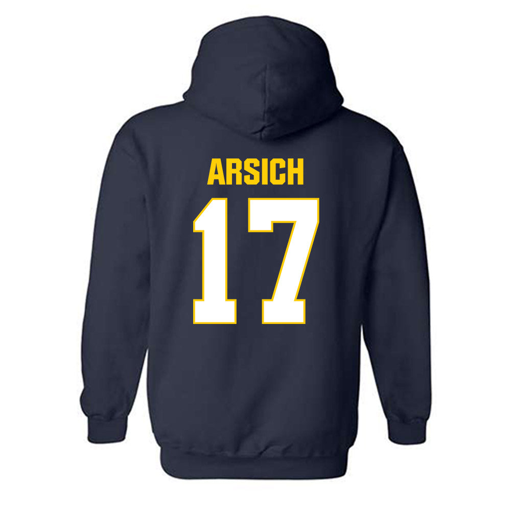 Toledo - NCAA Baseball : Liam Arsich - Classic Shersey Hooded Sweatshirt-1