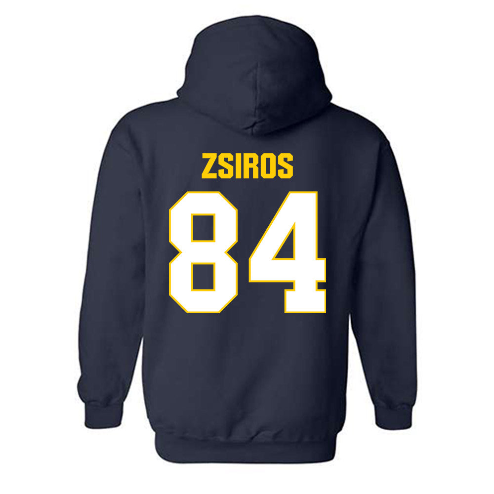 Toledo - NCAA Football : Thomas Zsiros - Classic Shersey Hooded Sweatshirt-1