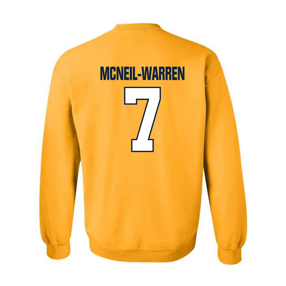 Toledo - NCAA Football : Emmanuel McNeil-Warren - Crewneck Sweatshirt-1