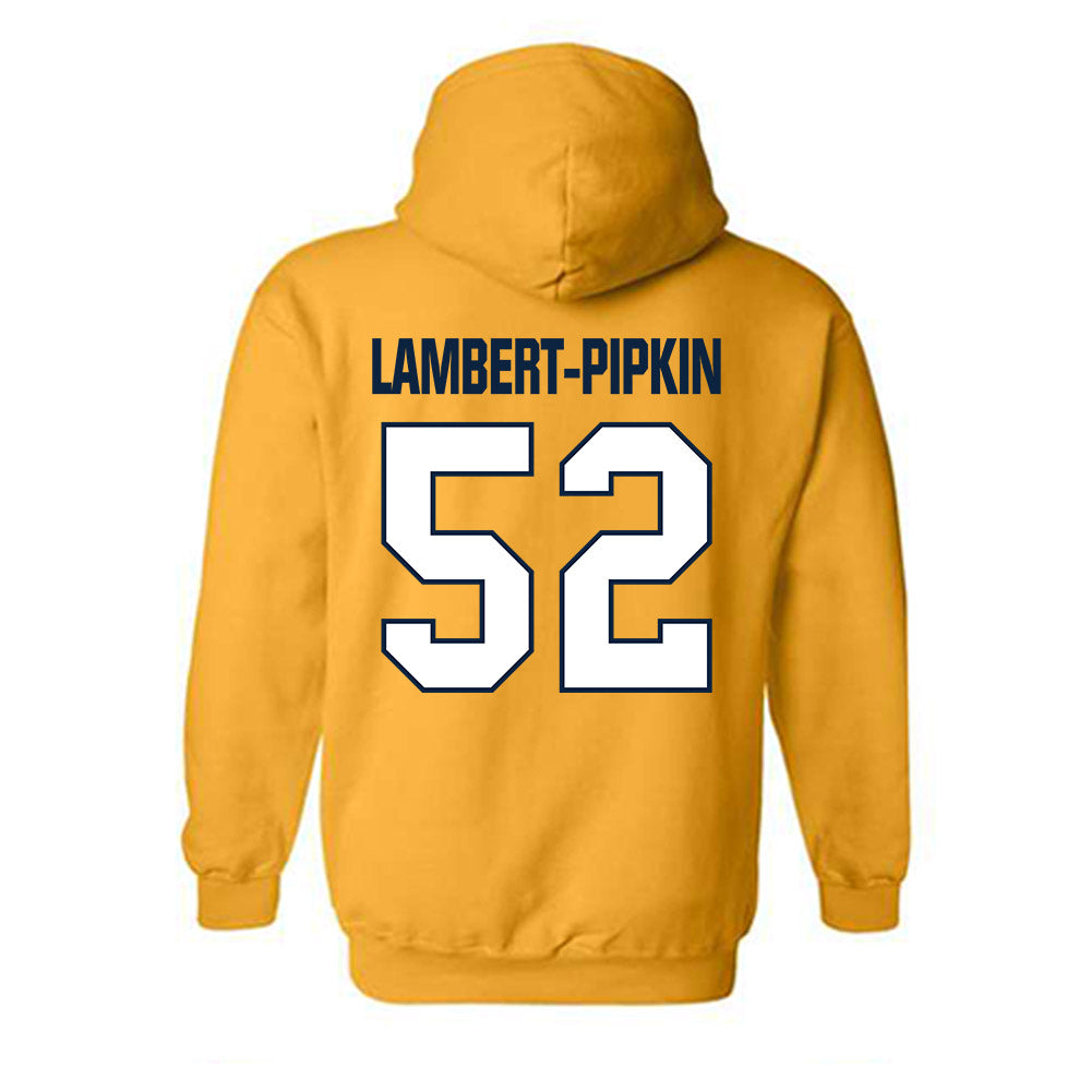 Toledo - NCAA Football : Lucas Lambert-Pipkin - Hooded Sweatshirt-1