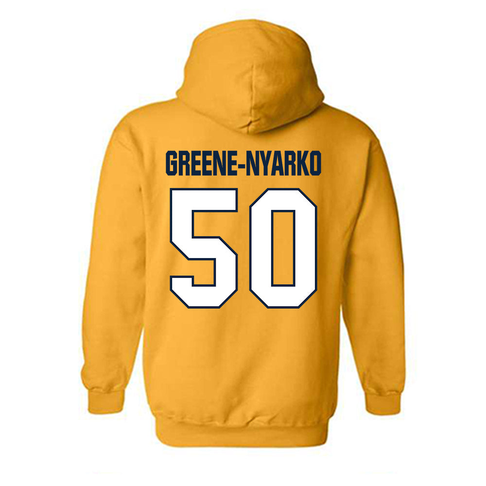 Toledo - NCAA Football : Raphael Greene-Nyarko - Hooded Sweatshirt-1