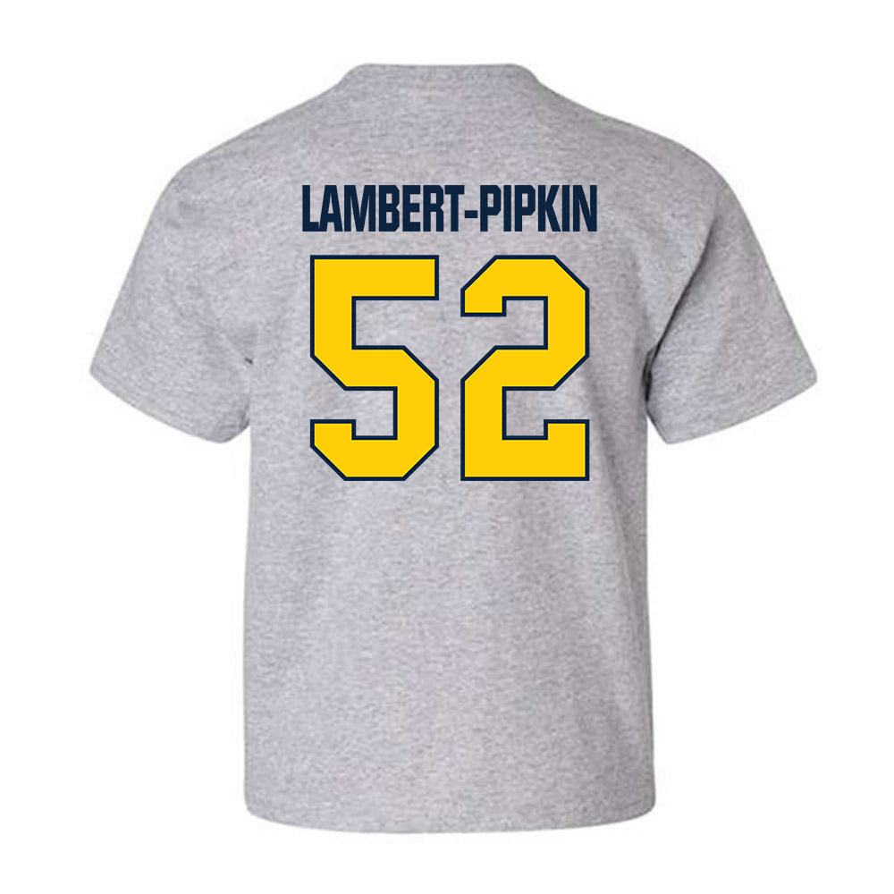 Toledo - NCAA Football : Lucas Lambert-Pipkin - Youth T-Shirt-1