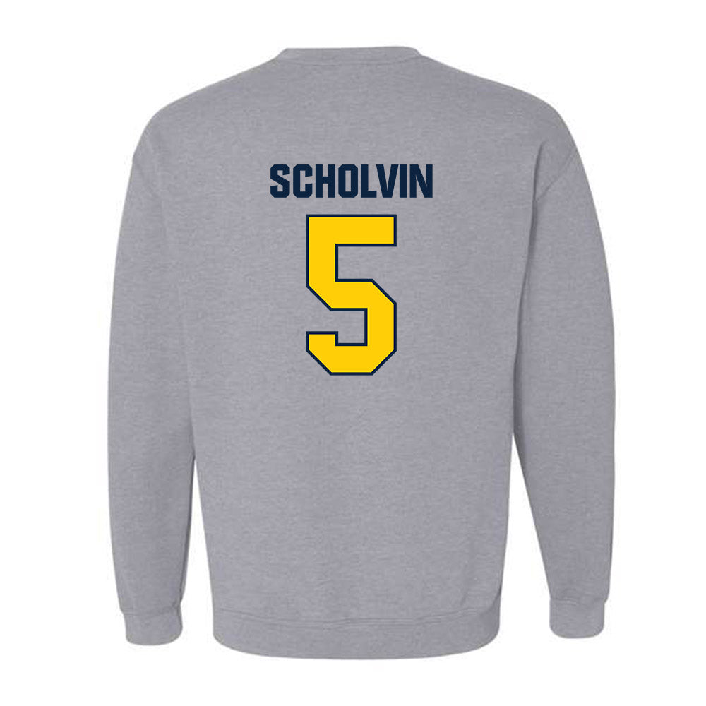 Toledo - NCAA Baseball : Charlie Scholvin - Crewneck Sweatshirt-1