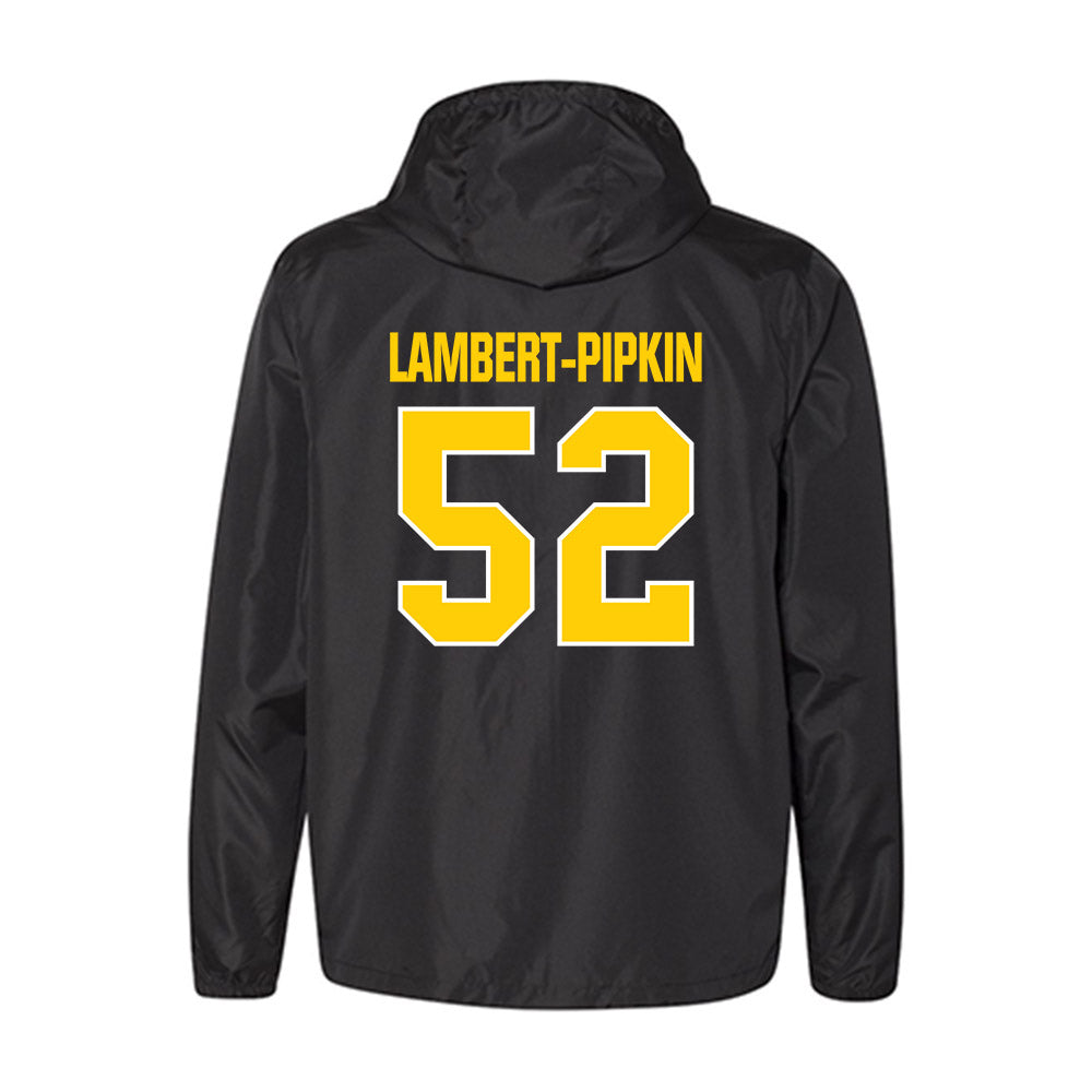 Toledo - NCAA Football : Lucas Lambert-Pipkin - Windbreaker-1