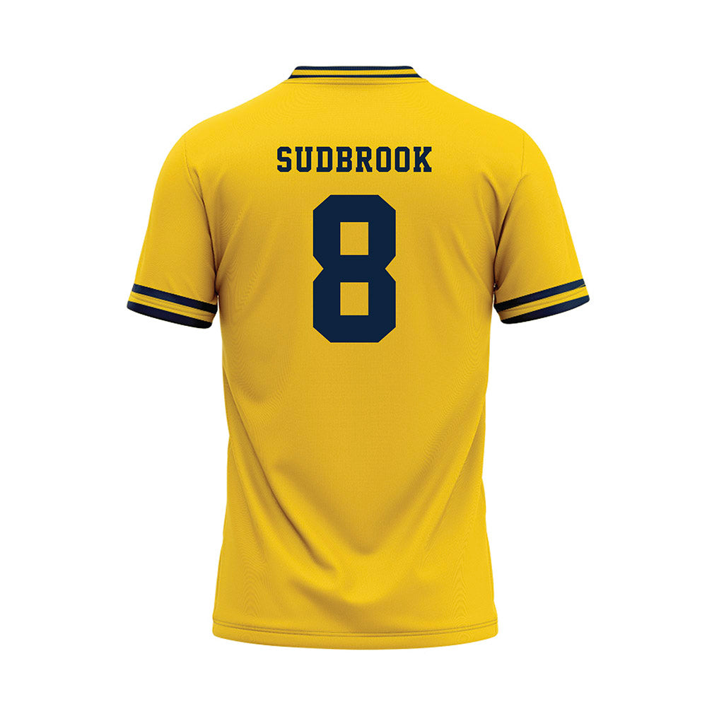 Toledo - NCAA Baseball : Troy Sudbrook - Baseball Jersey-1
