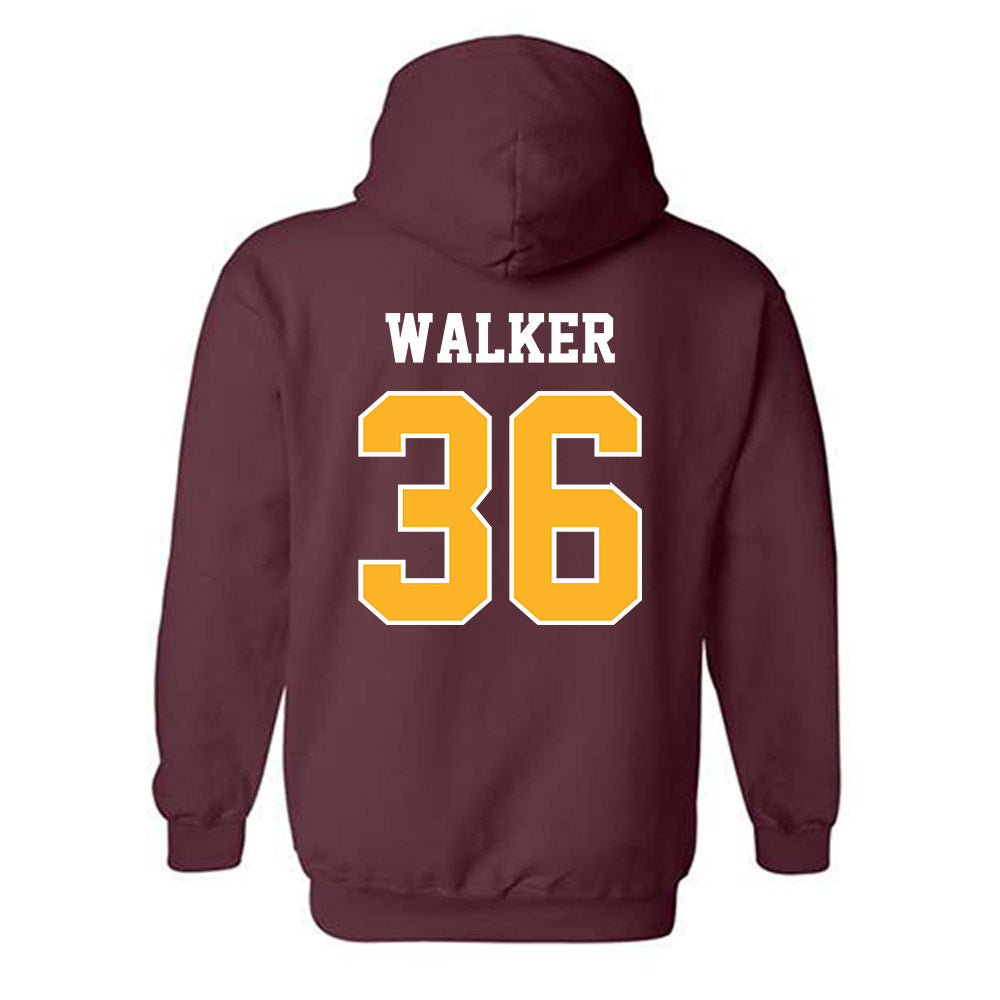 Bethune - NCAA Football : Micheal Walker - Classic Shersey Hooded Sweatshirt-1