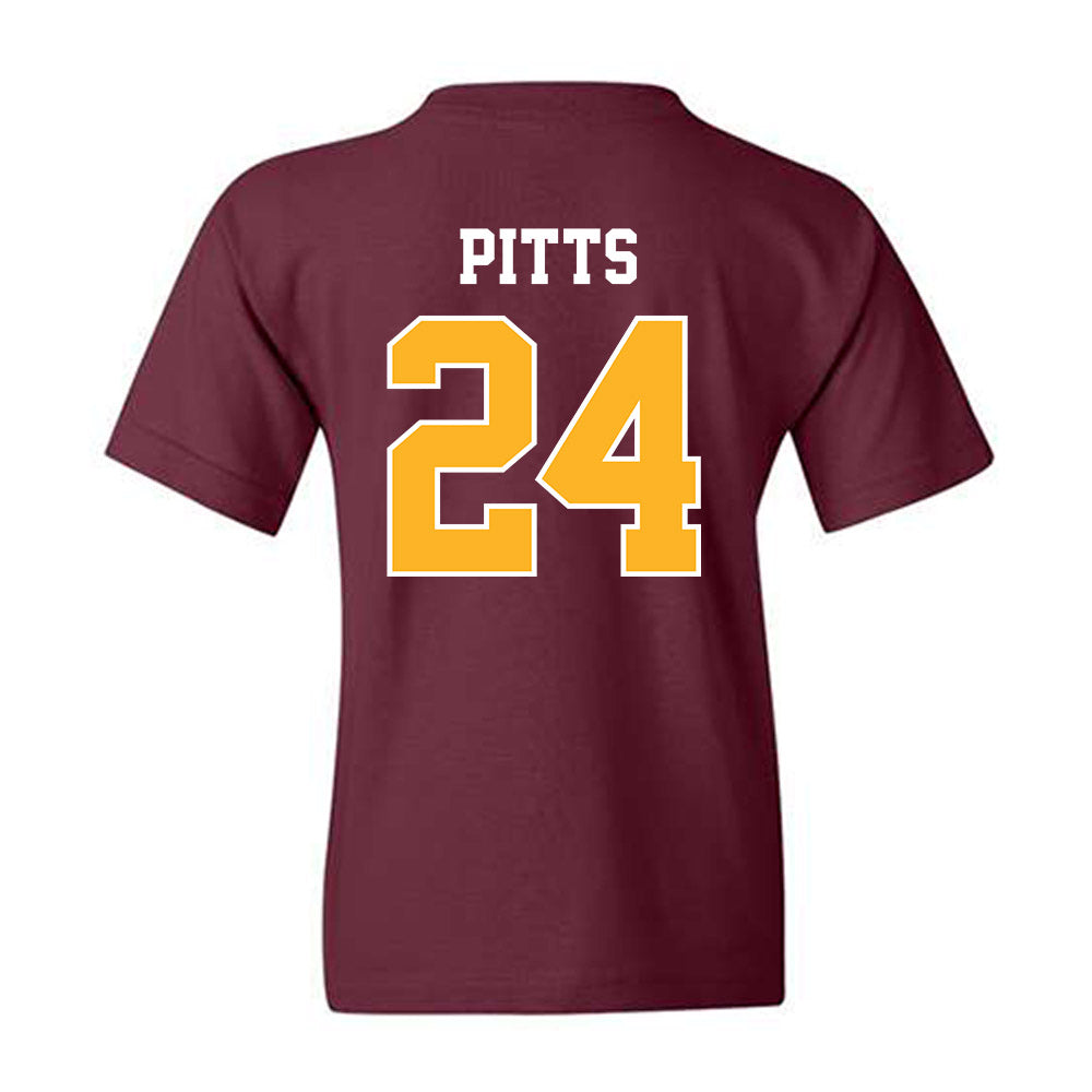 Bethune - NCAA Women's Basketball : Dariasia Pitts - Classic Shersey Youth T-Shirt-1