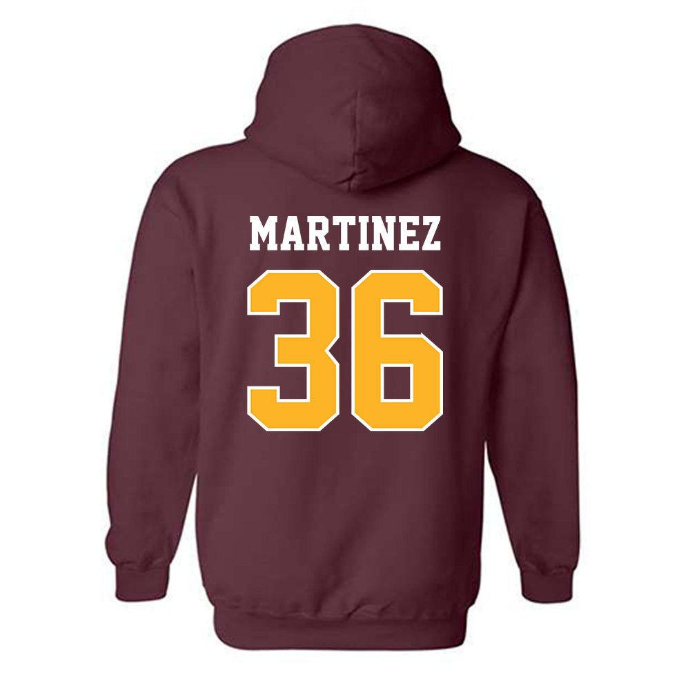 Bethune - NCAA Baseball : Andrey Martinez - Classic Shersey Hooded Sweatshirt-1