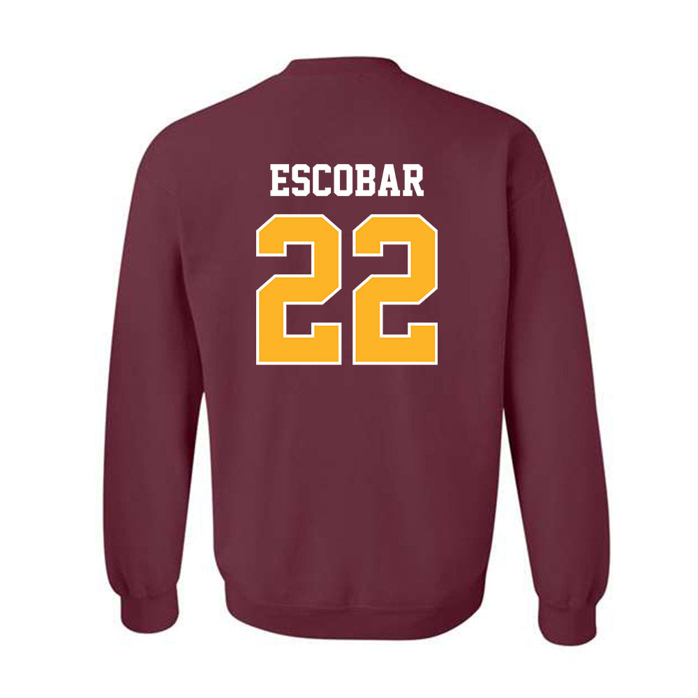 Bethune - NCAA Baseball : Irvin Escobar - Classic Shersey Crewneck Sweatshirt-1