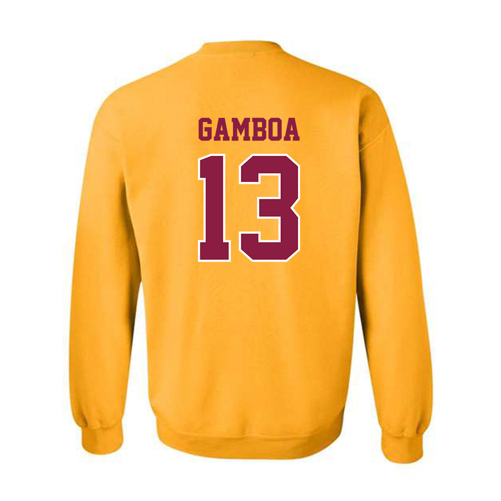 Bethune - NCAA Baseball : Marcos Gamboa - Classic Shersey Crewneck Sweatshirt-3