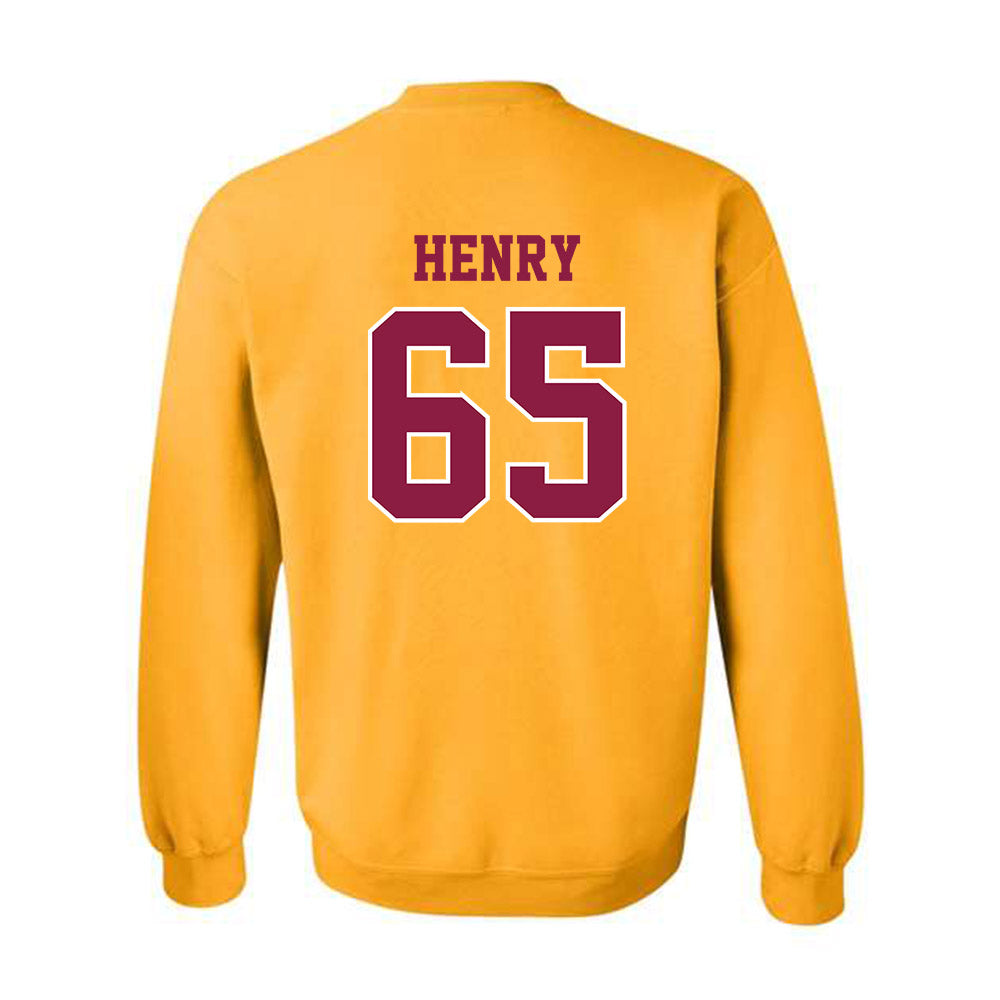 Bethune - NCAA Football : Javarion Henry - Classic Shersey Crewneck Sweatshirt-3
