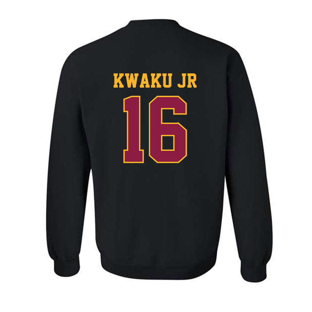 Bethune - NCAA Football : Kwasie Kwaku Jr - Classic Shersey Crewneck Sweatshirt-1