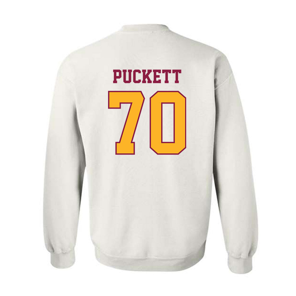 Bethune - NCAA Football : Melvin Puckett - Classic Shersey Crewneck Sweatshirt-1