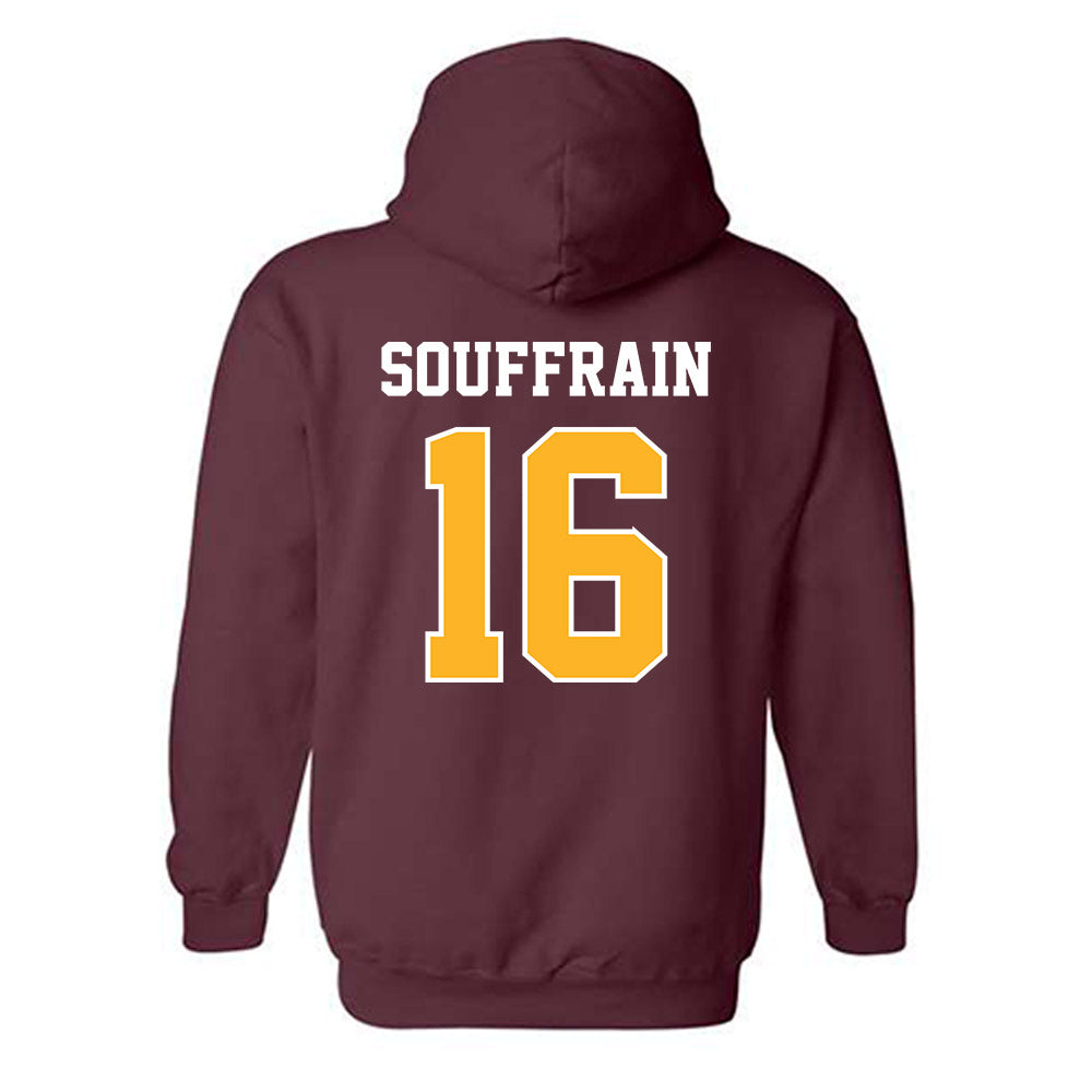 Bethune - NCAA Baseball : Manuel Souffrain - Classic Shersey Hooded Sweatshirt-1