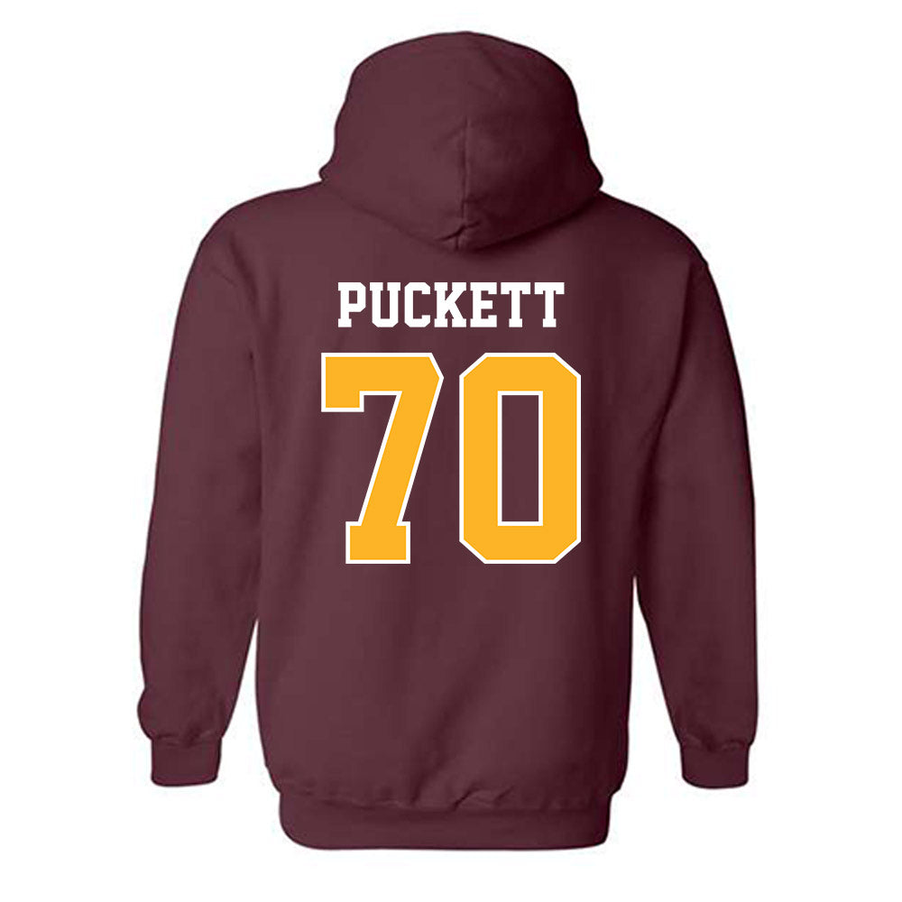 Bethune - NCAA Football : Melvin Puckett - Classic Shersey Hooded Sweatshirt-1