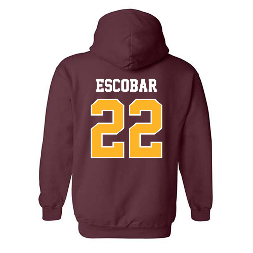 Bethune - NCAA Baseball : Irvin Escobar - Classic Shersey Hooded Sweatshirt-1