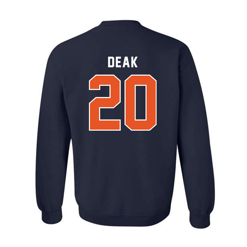 Utica - NCAA Men's Basketball : Carter Deak - Classic Shersey Crewneck Sweatshirt-1