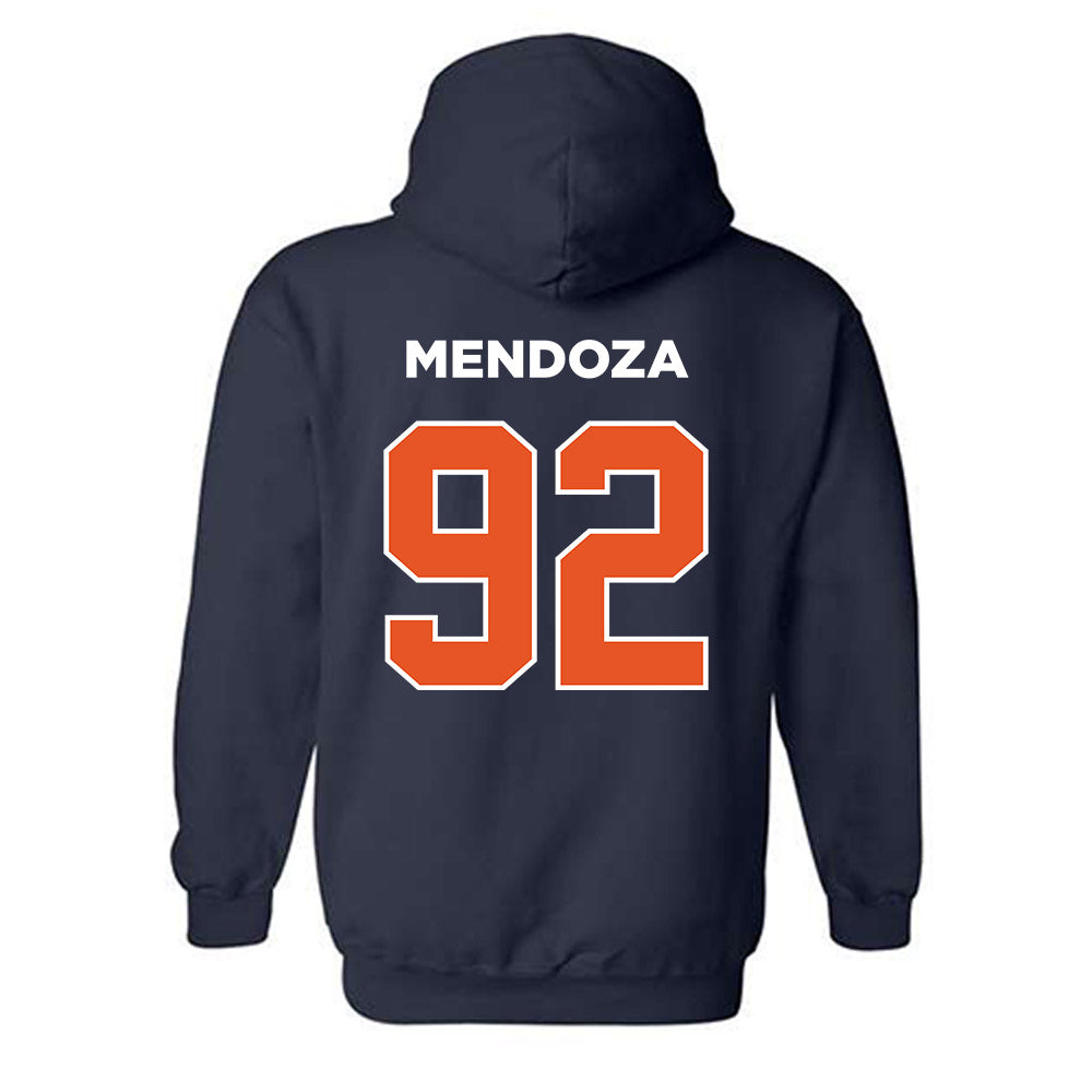 Utica - NCAA Football : Alibil Mendoza - Classic Shersey Hooded Sweatshirt-1