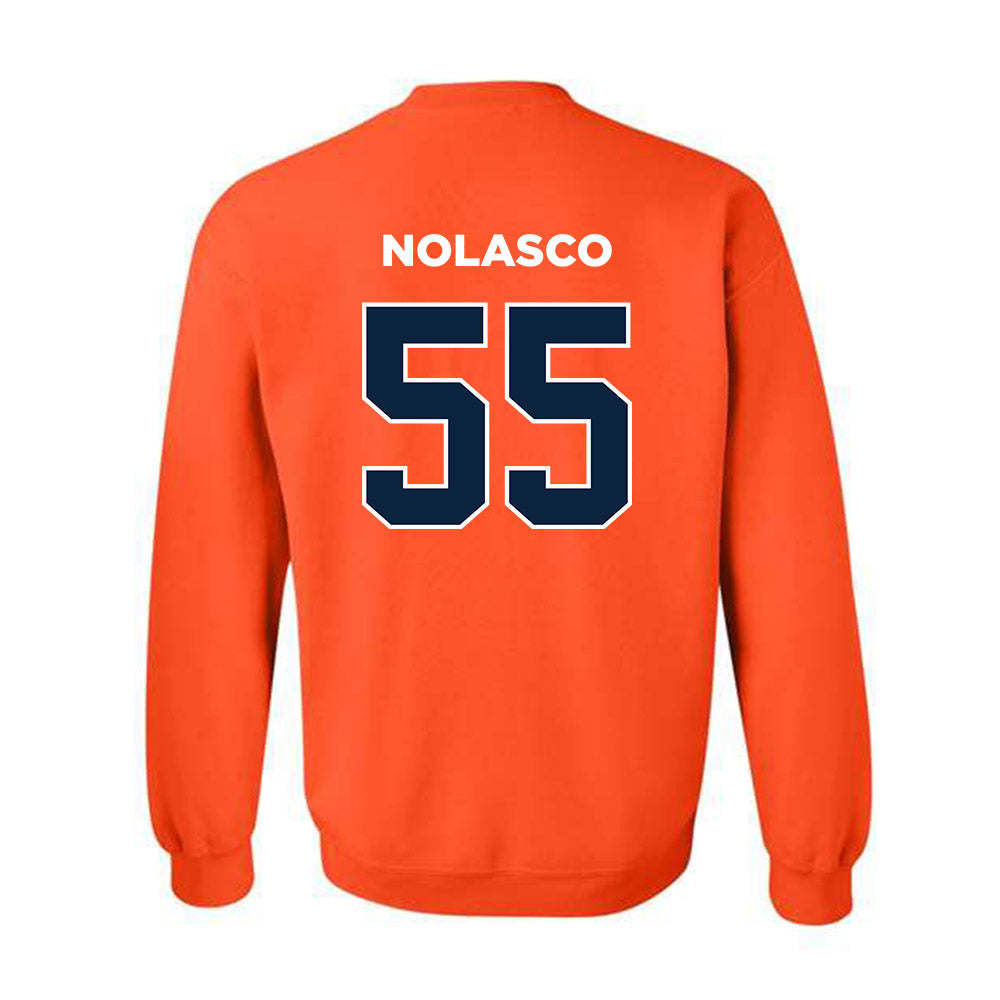Utica - NCAA Football : Anthony Nolasco - Classic Shersey Crewneck Sweatshirt-1