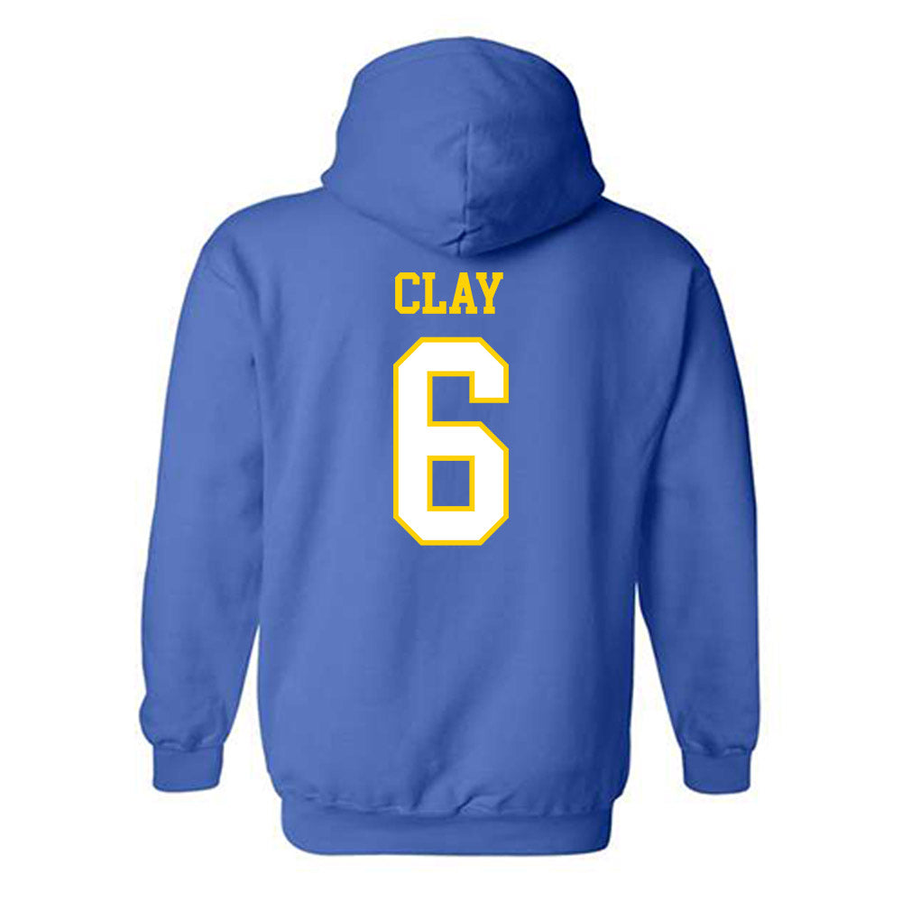 Southeastern - NCAA Baseball : Cale Clay - Classic Shersey Hooded Sweatshirt-1