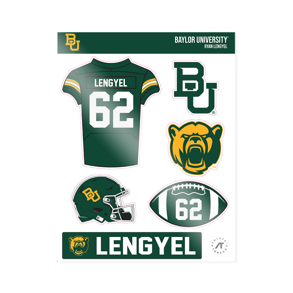 Baylor - NCAA Football : Ryan Lengyel - Sticker Sheet-0