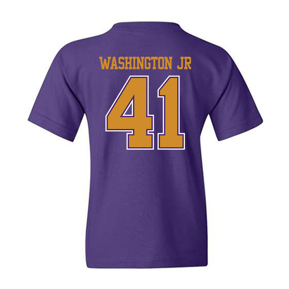 Alcorn - NCAA Football : Simeon Washington Jr - Classic Shersey Youth T-Shirt-1