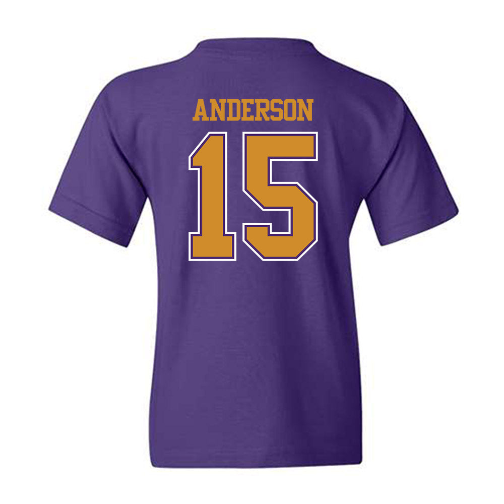 Alcorn - NCAA Women's Basketball : Jeanee Anderson - Classic Shersey Youth T-Shirt-1