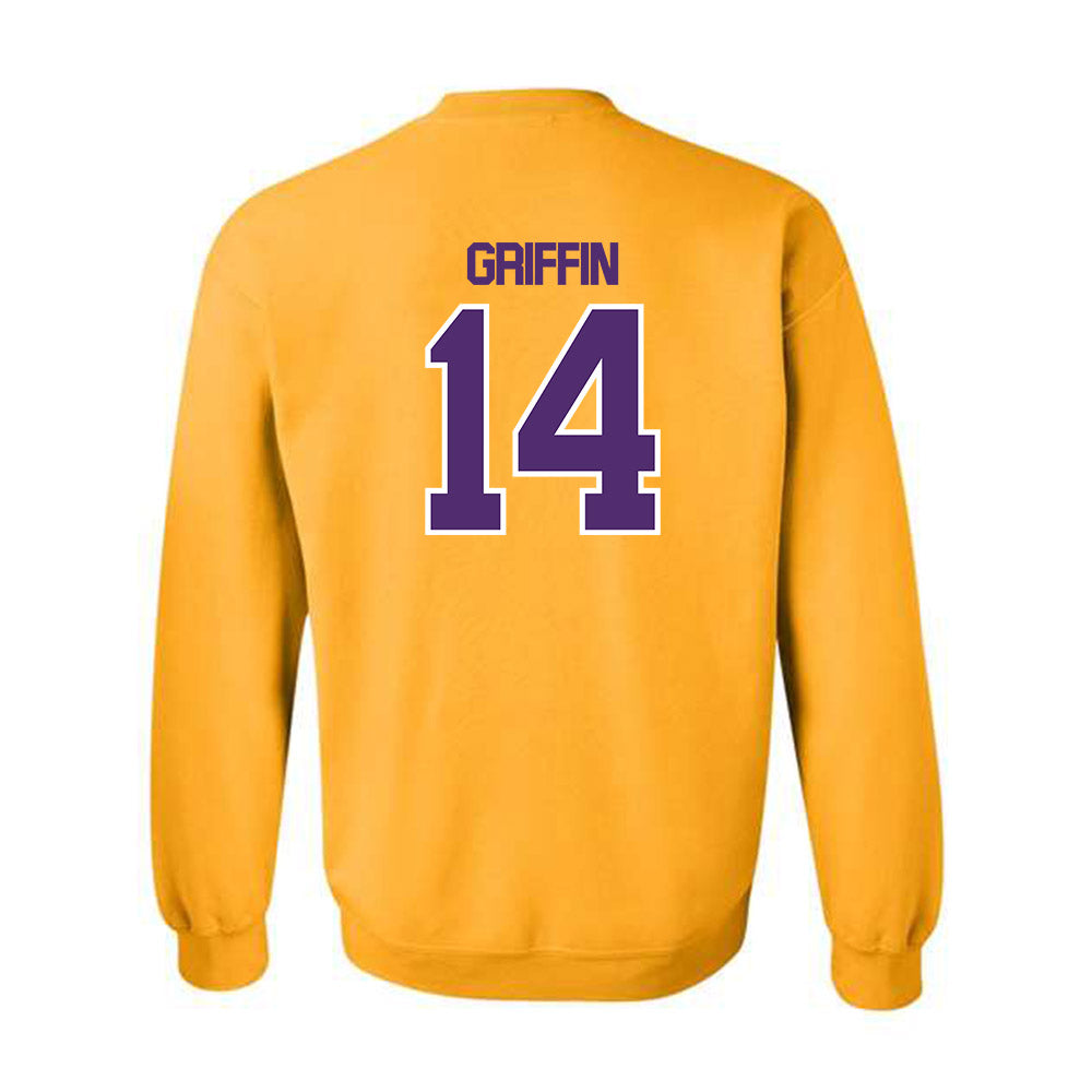 Alcorn - NCAA Football : Elijah Griffin - Classic Shersey Crewneck Sweatshirt-1