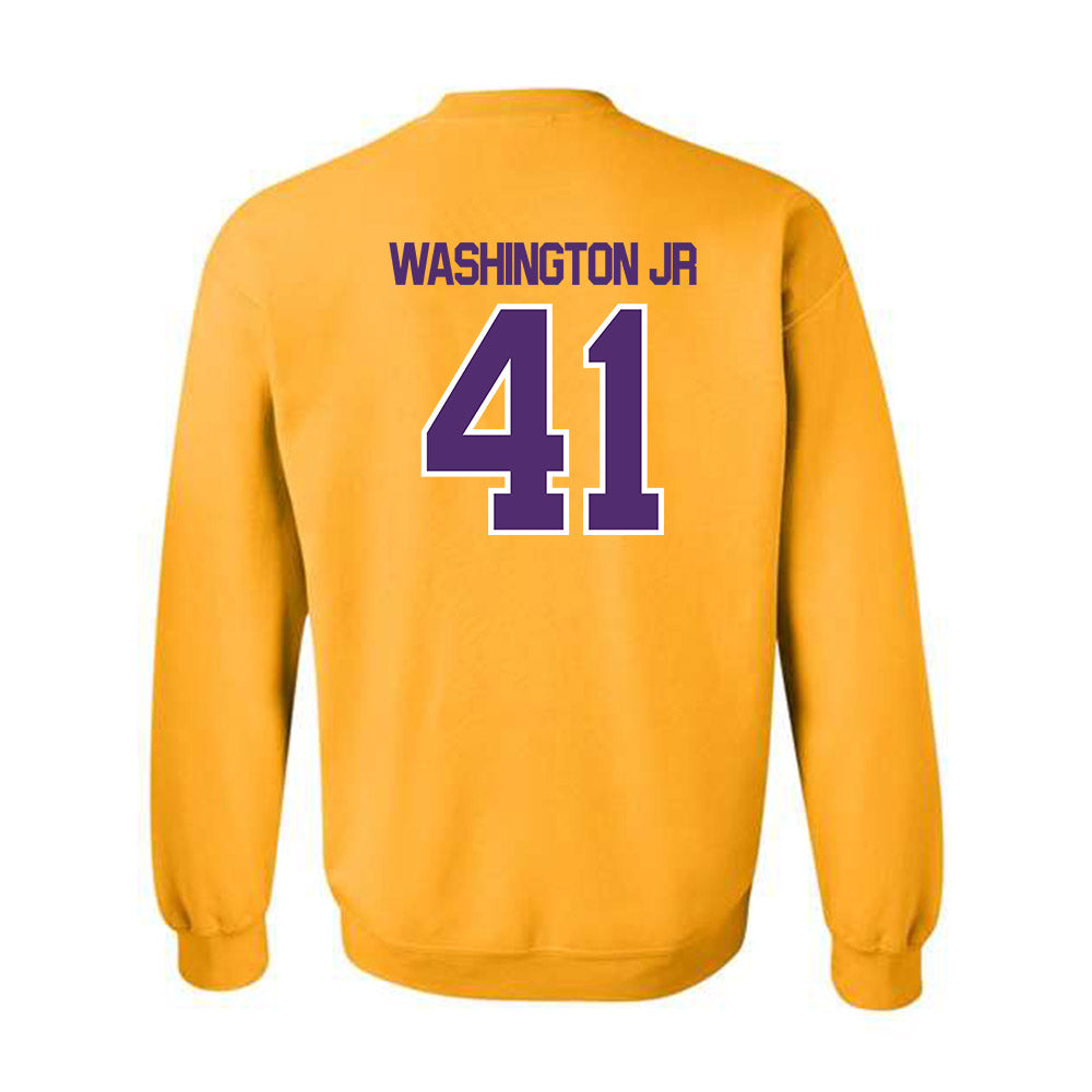 Alcorn - NCAA Football : Simeon Washington Jr - Classic Shersey Crewneck Sweatshirt-1