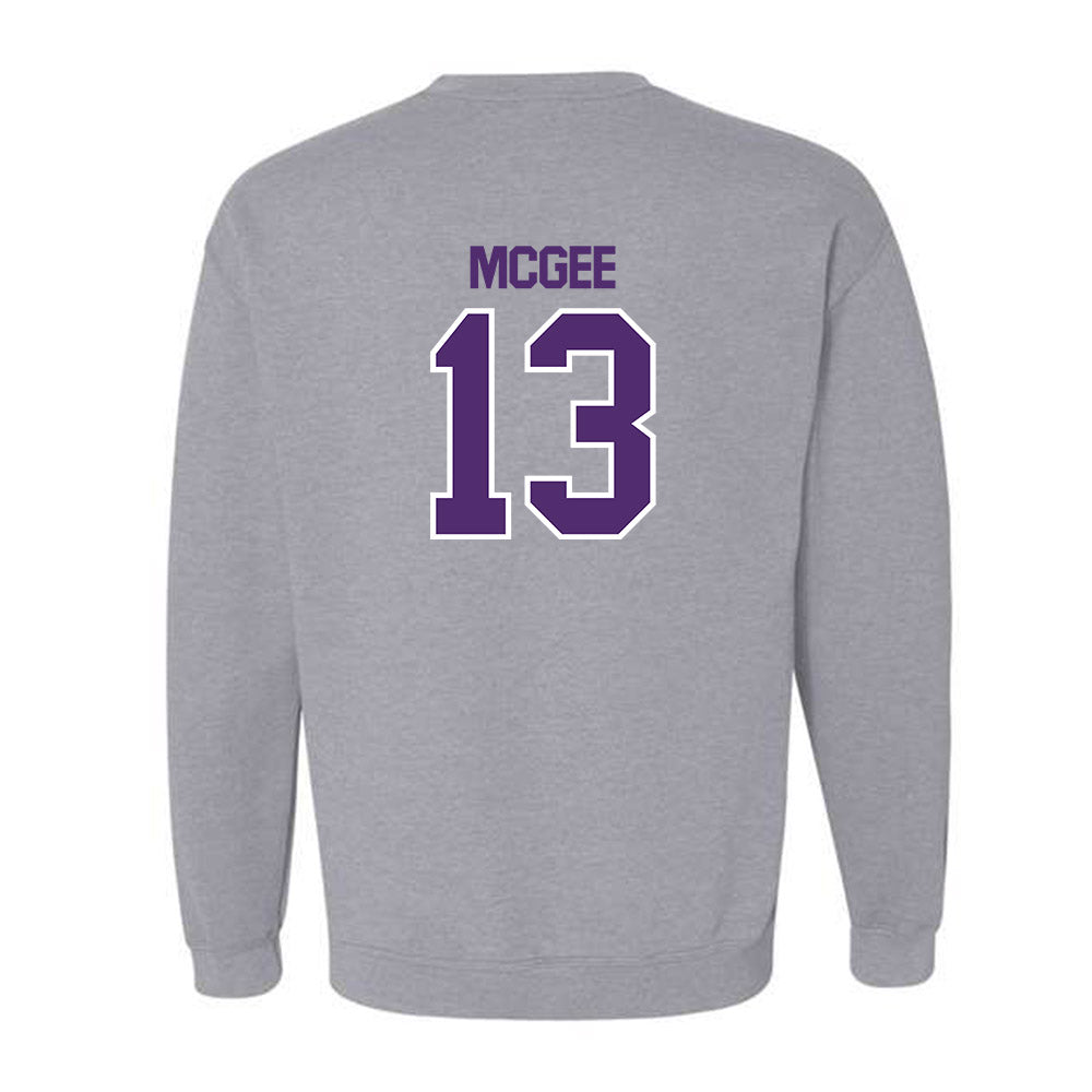 Alcorn - NCAA Football : Deablo Mcgee - Classic Shersey Crewneck Sweatshirt-1