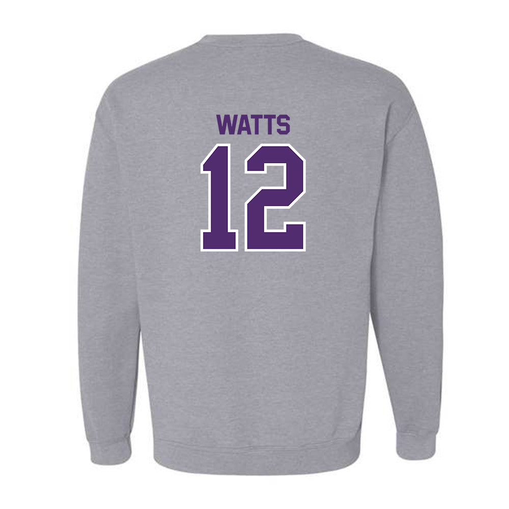 Alcorn - NCAA Softball : Layla Watts - Classic Shersey Crewneck Sweatshirt-1