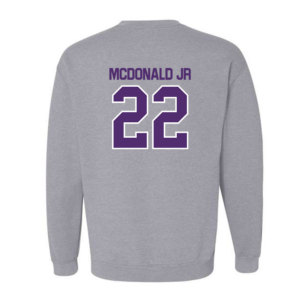 Alcorn - NCAA Football : Carl McDonald jr - Classic Shersey Crewneck Sweatshirt-1