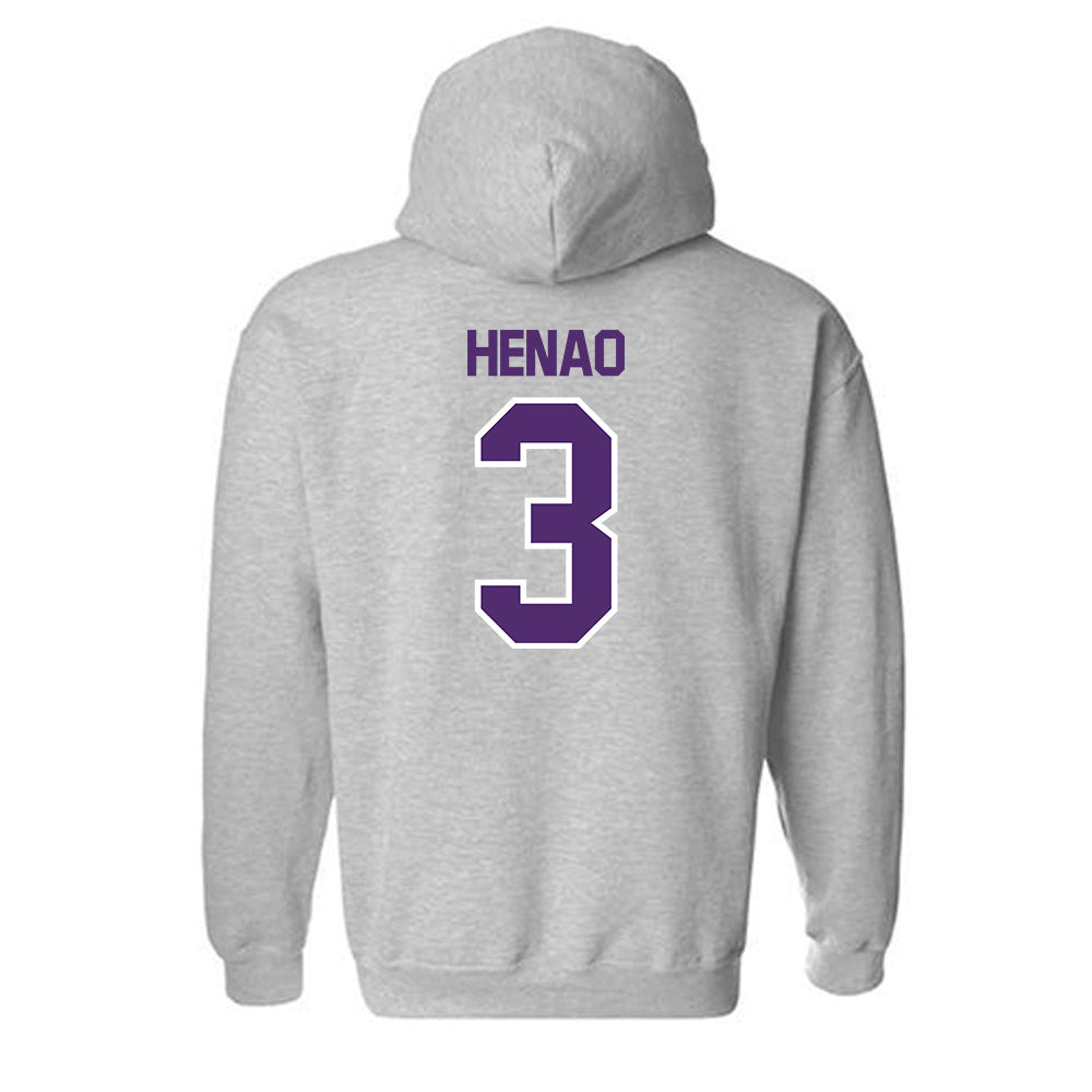 Alcorn - NCAA Women's Volleyball : Juliana Henao - Classic Shersey Hooded Sweatshirt-1