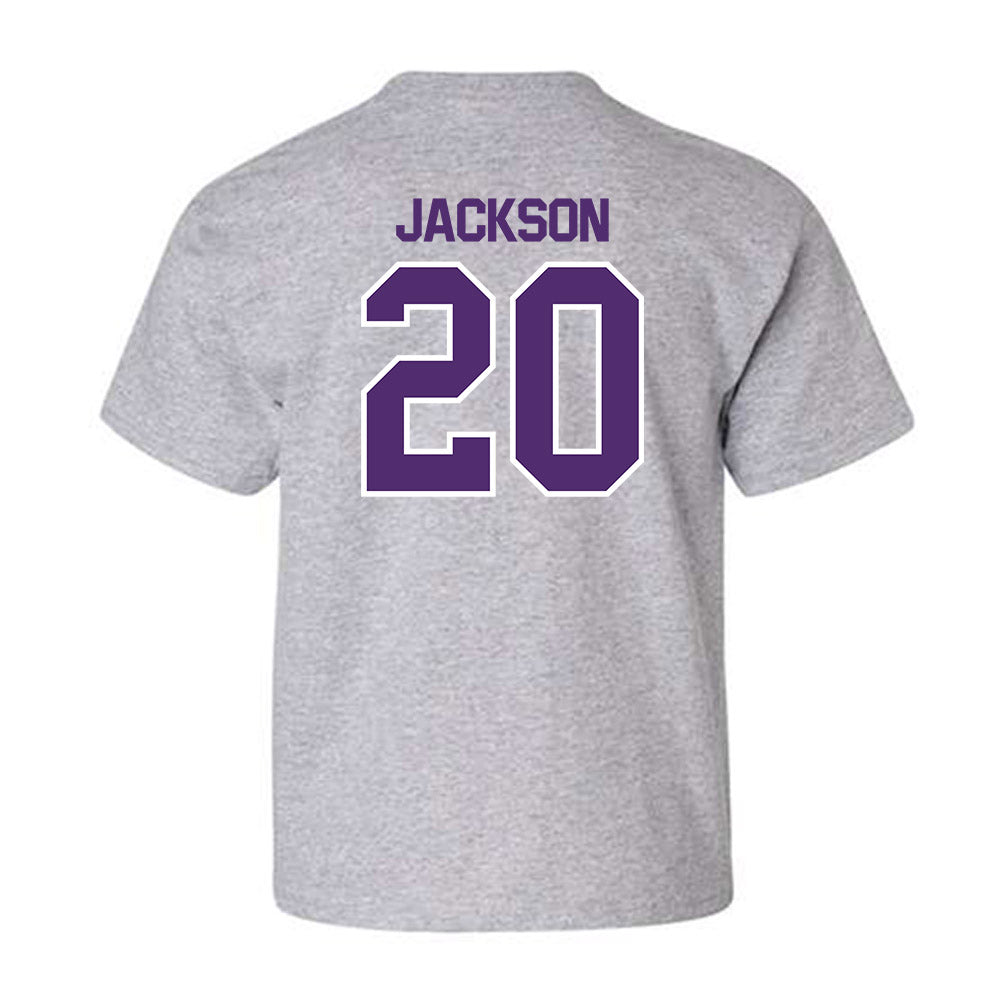 Alcorn - NCAA Baseball : Kevin Jackson - Classic Shersey Youth T-Shirt-1