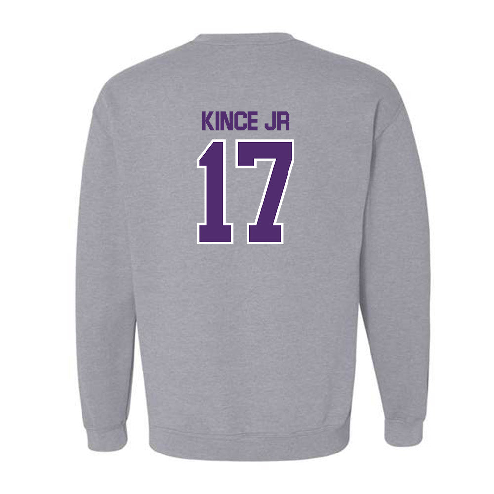 Alcorn - NCAA Football : Patrick Kince Jr - Classic Shersey Crewneck Sweatshirt-1