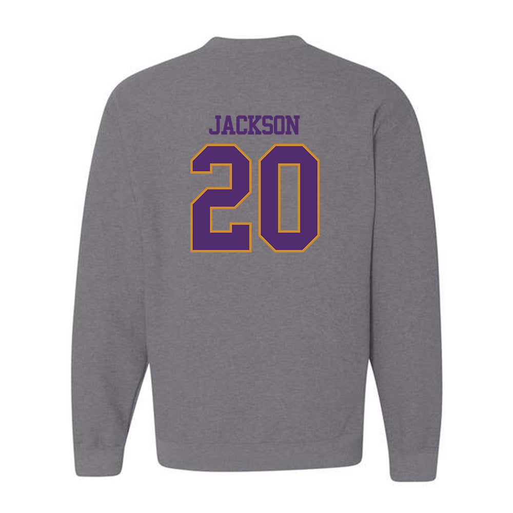 Alcorn - NCAA Baseball : Kevin Jackson - Classic Shersey Crewneck Sweatshirt-1