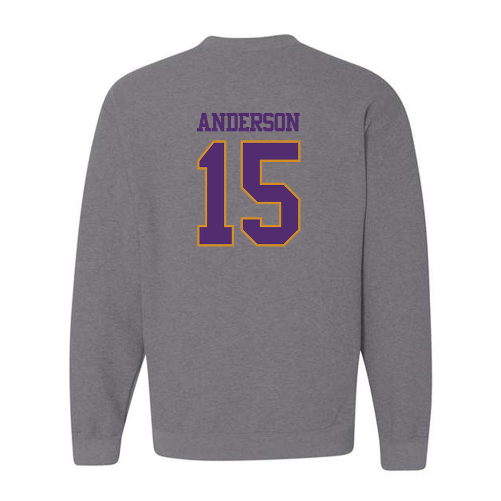 Alcorn - NCAA Women's Basketball : Jeanee Anderson - Classic Shersey Crewneck Sweatshirt-1