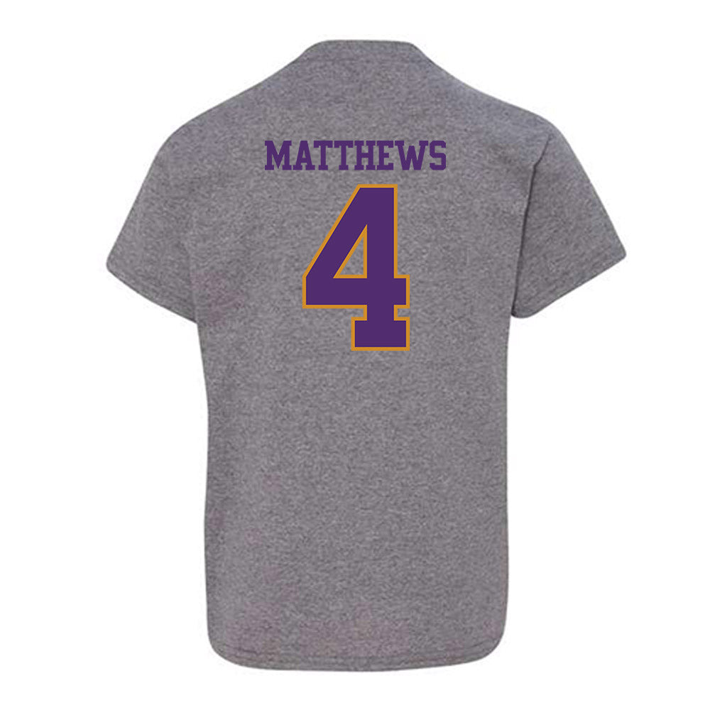Alcorn - NCAA Football : Jacoby Matthews - Classic Shersey Youth T-Shirt-1