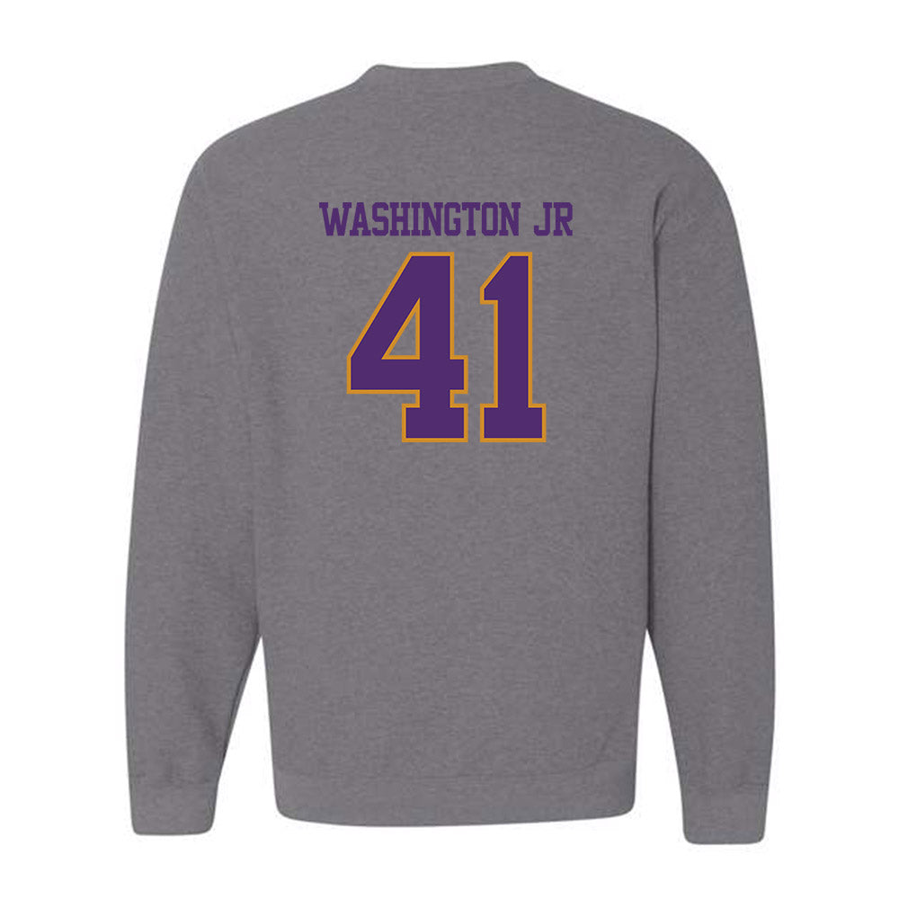 Alcorn - NCAA Football : Simeon Washington Jr - Classic Shersey Crewneck Sweatshirt-1