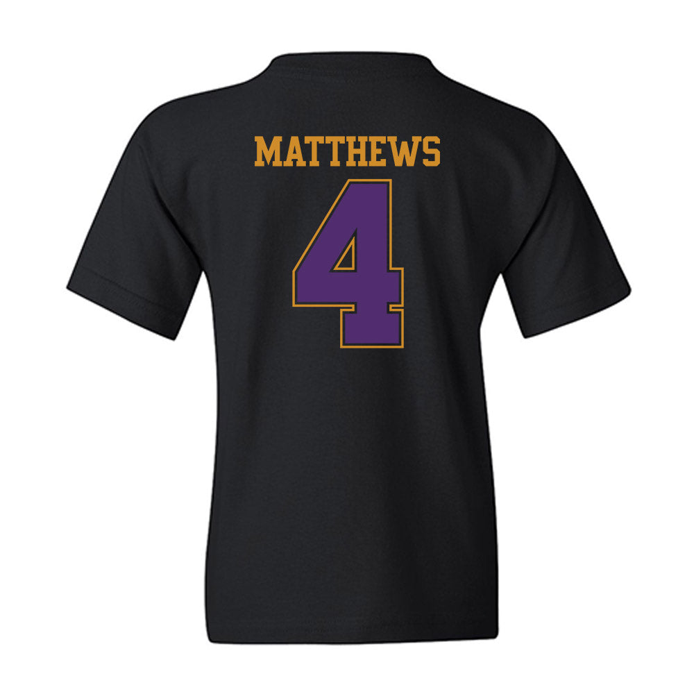 Alcorn - NCAA Football : Jacoby Matthews - Classic Shersey Youth T-Shirt-1