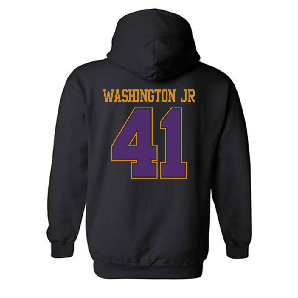 Alcorn - NCAA Football : Simeon Washington Jr - Classic Shersey Hooded Sweatshirt-1