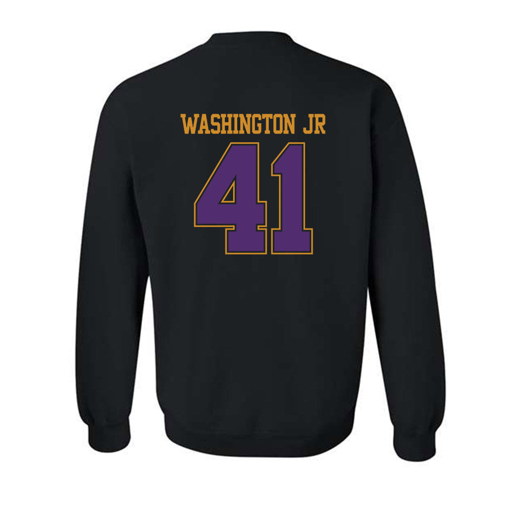 Alcorn - NCAA Football : Simeon Washington Jr - Classic Shersey Crewneck Sweatshirt-1
