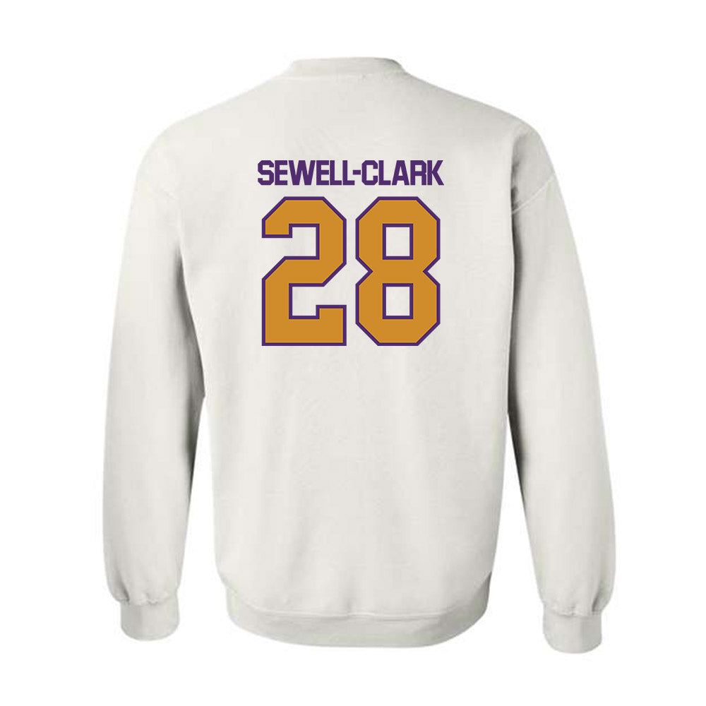 Alcorn - NCAA Football : JaCorian Sewell-Clark - Classic Shersey Crewneck Sweatshirt-1