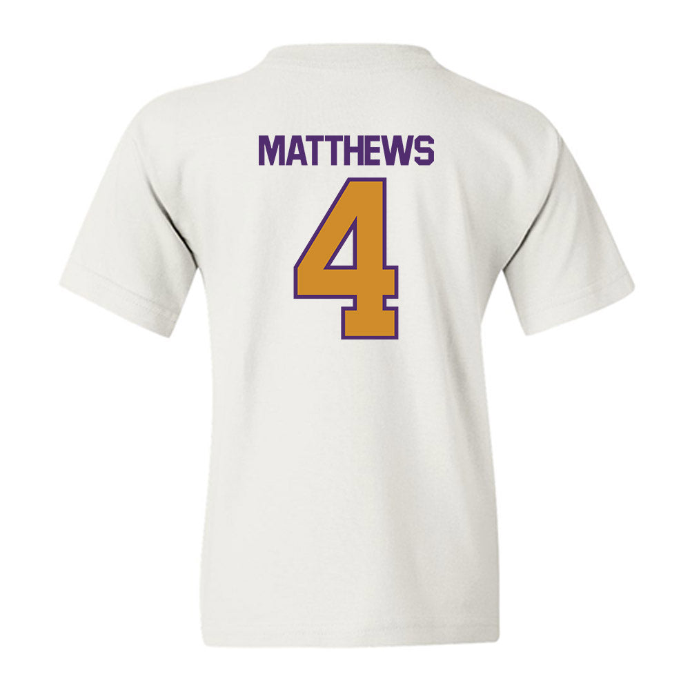 Alcorn - NCAA Football : Jacoby Matthews - Classic Shersey Youth T-Shirt-1