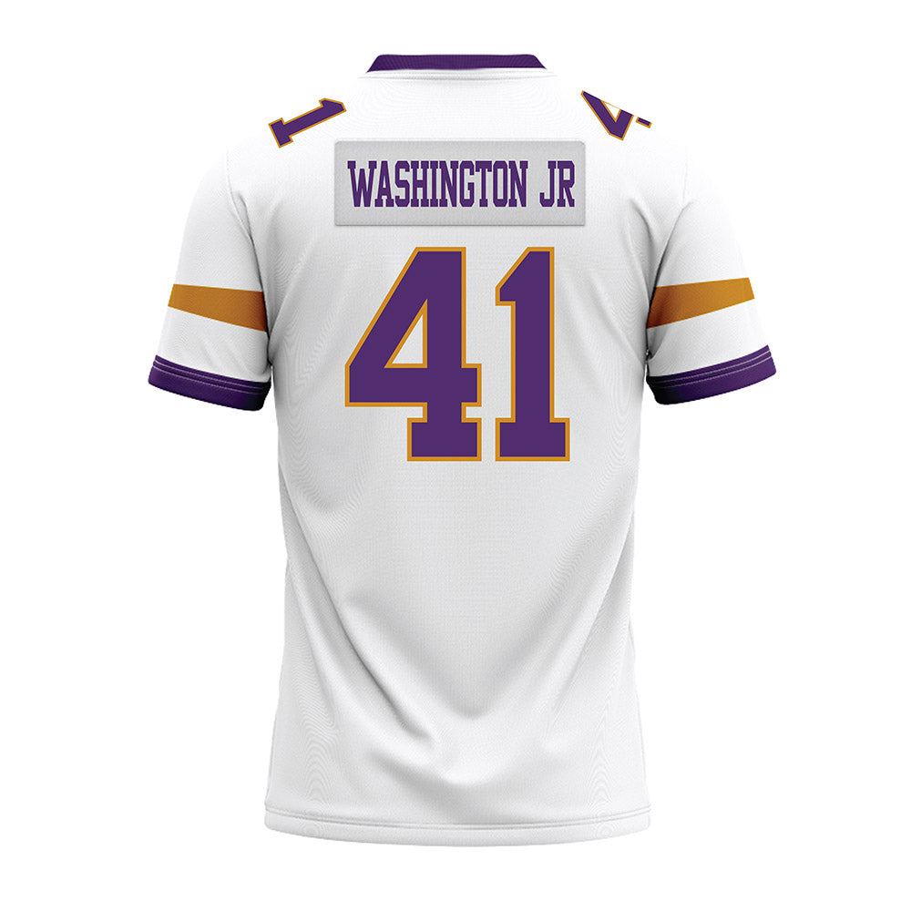 Alcorn - NCAA Football : Simeon Washington Jr - white Premium Football Jersey-1
