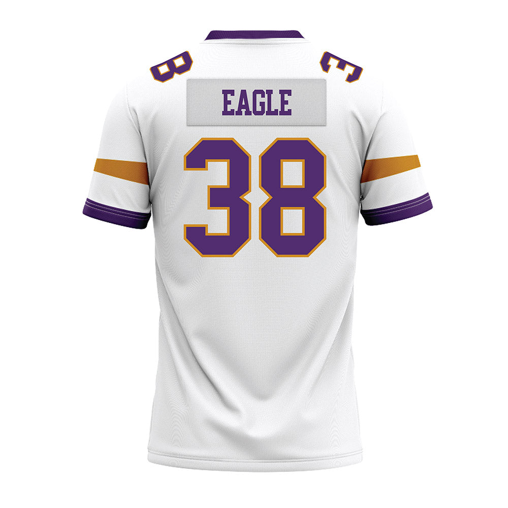 Alcorn - NCAA Football : Ibrahim Eagle - white Premium Football Jersey-1
