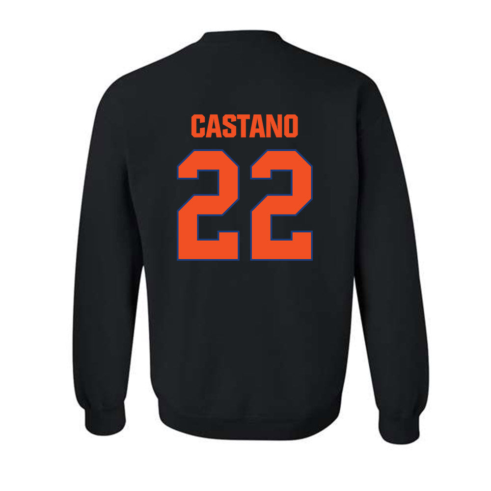 HCU - NCAA Baseball : Louis Castano - Classic Shersey Crewneck Sweatshirt-1
