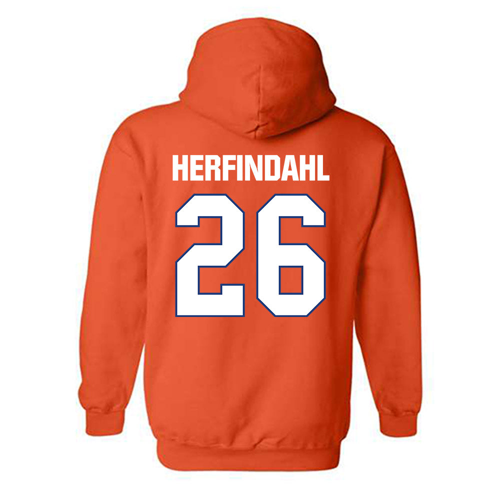 HCU - NCAA Women's Soccer : Gabrielle Herfindahl - Classic Shersey Hooded Sweatshirt-1
