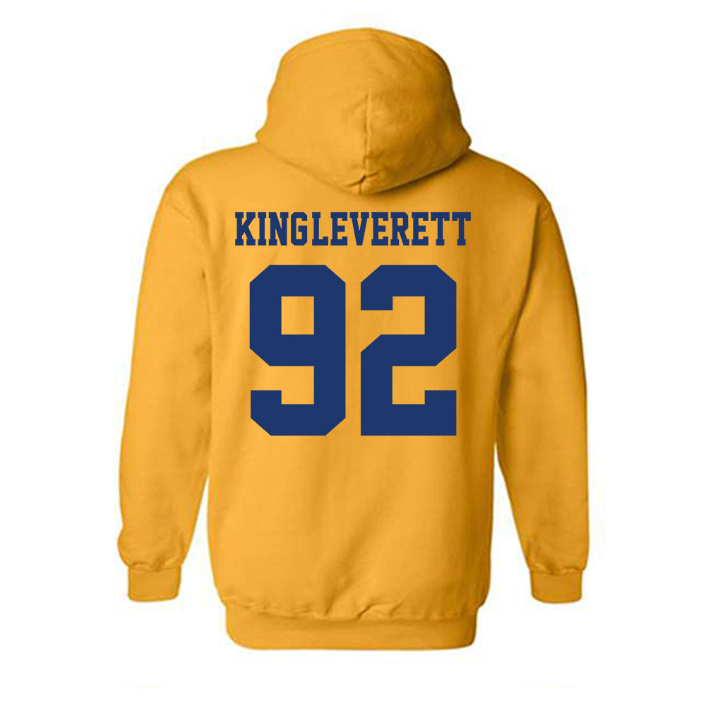 North Carolina A&T - NCAA Football : Jelani King-Leverett - Hooded Sweatshirt-1