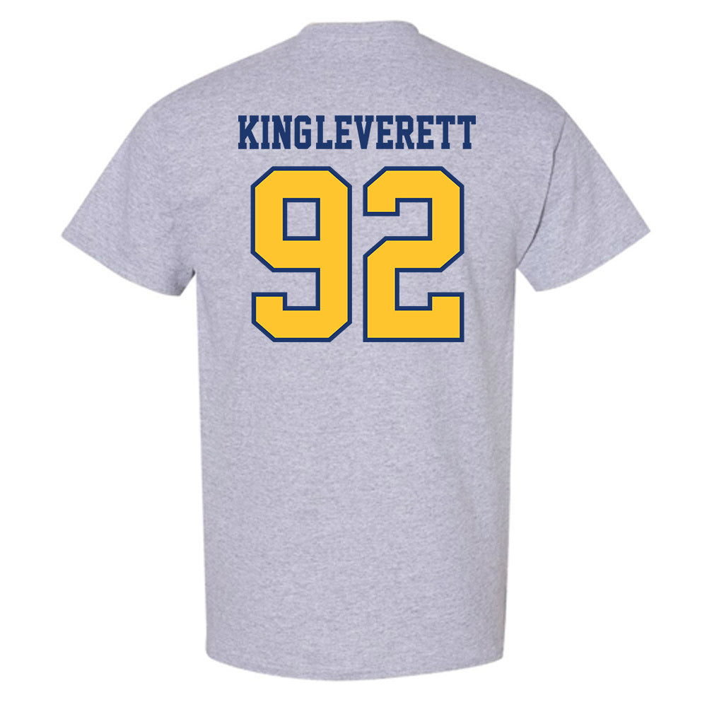 North Carolina A&T - NCAA Football : Jelani King-Leverett - T-Shirt-1